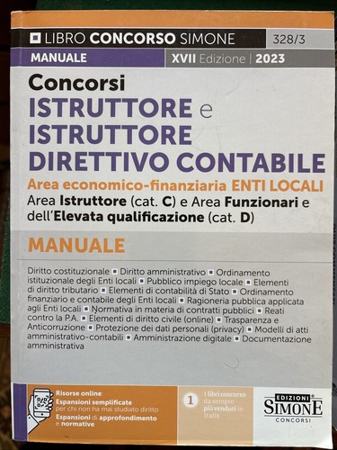 Manuale quiz per concorsi da - e,