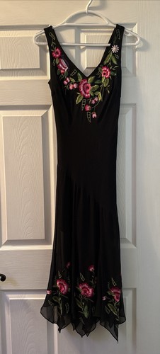 Abito donna vintage cache nero