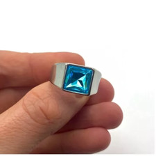 Anello uomo vero argento - uomo,