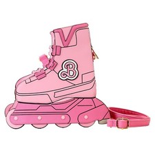 Barbie: The Movie Loungefly AMC Borsa a tracolla esclusiva per pattini a rotelle SPEDIZIONE ORA