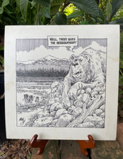 Penna cartone animato vintage