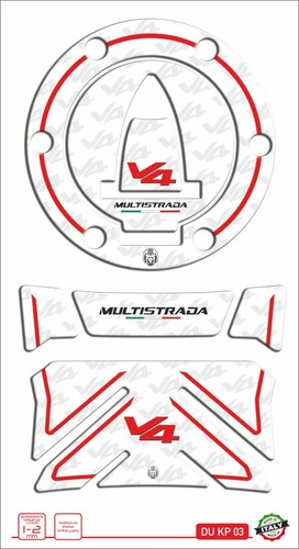 Adesivo ducati multistrada - adesivo,