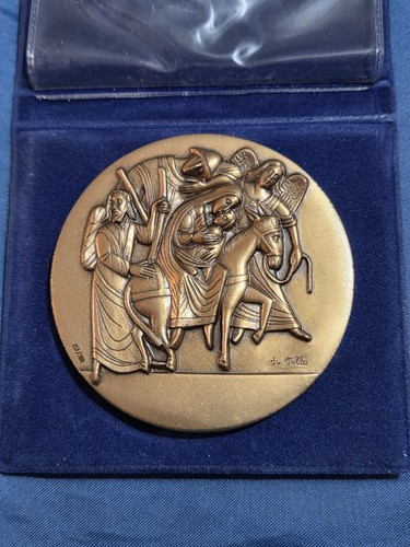 Medaglione artistico bronzo - medaglione,