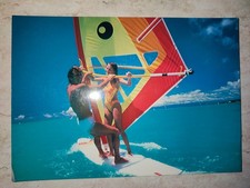CARTOLINA RAGAZZI SUL WINDSURF ed. Marpimar non viaggiata