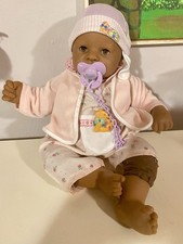 Bambola Zapf Creations CHOU CHOU AFROAMERICAN Doll Poupee  Vintage