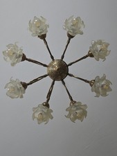 Lampadario vintage ottone - vintage, a