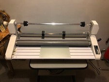 macchina laminatrice plastificatrice a freddo professionale grande formato 88 cm