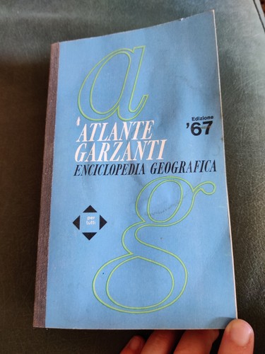 Atlante garzanti enciclopedia - atlante,