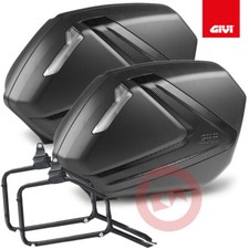 COPPIA VALIGIE LATERALI GIVI V37NNT + TELAIO PLXR5117 BMW R 1250 RS 2019-2021