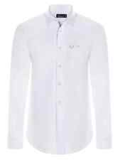 Camicia Fred Perry Bianco 100% cotone