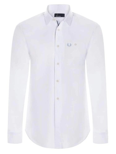 Camicia fred perry - fred, bianco