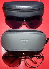 2 Montature Occhiali EMPORIO ARMANI EA9352S e EA9279S Usati originali + custodie