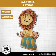 Sagoma Leone cartone bambini