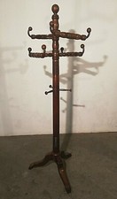 ATTACCAPANNI APPENDIABITI FINE '800 IN LEGNO SCOLPITO IN NOCE PIEMONTE