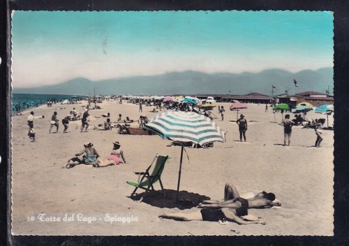 Cartolina torre del lago - del,
