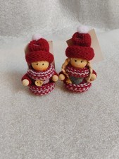 2 PUPAZZETTI DI NATALE SET