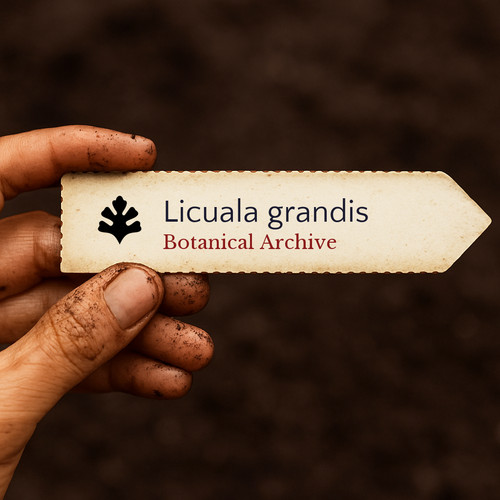 Licuala grandis vanuatu - vanuatu, fan