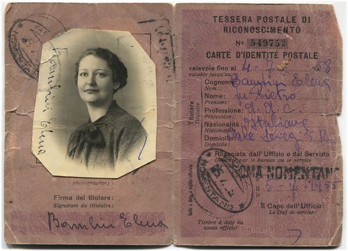 Tessera postale - postale, di