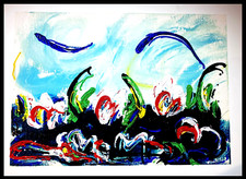 MARIO SCHIFANO ( serigrafia