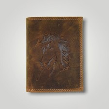 Portafoglio In Pelle Marrone