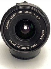 Canon Lens FD 28mm f/2.8