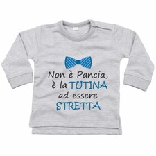 Felpa neonato non - , pancia