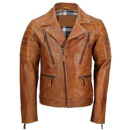 Giacca motociclista uomo pelle - motociclista,