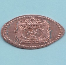 Z} Parco divertimenti Del Grosso ~ Cavallo da giostra ~ 1947 ~ Tipton, Pennsylvania