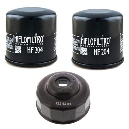 Filtro olio hiflo hf204 - 2x,