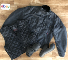 Giacca + gilet Belstaff RACEMASTER, pura moto, grigio scuro, taglia L