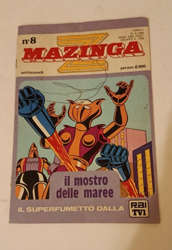 Mazinga fumetto n 8 - mazinga,