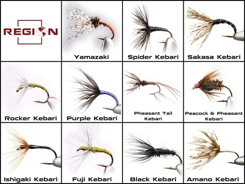 Mosche tenkara kebari - mosche,