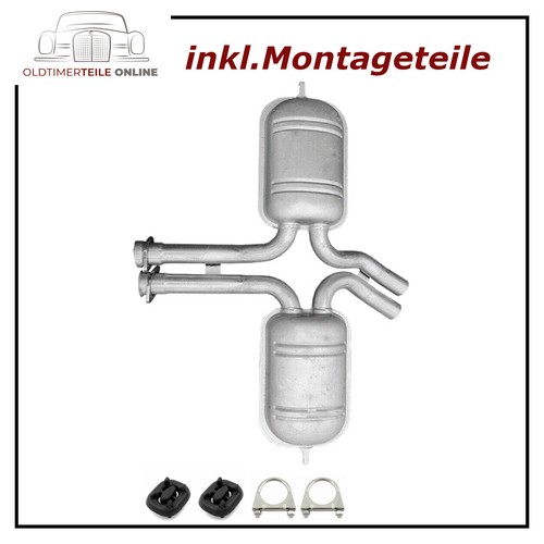 Silenziatore centrale mercedes - silenziatore,