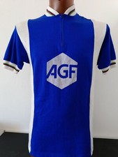 maglia rara ciclismo WOOL lana originale vintage TEAM PIGNON AGF TOUR DE FRANCE