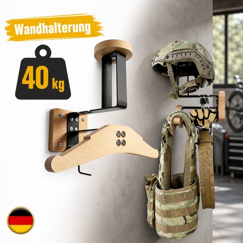 Supporto parete porta - parete, casco