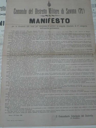 Manifesto chiamata alle - di,