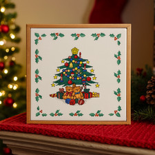 Copriletto Albero di Natale