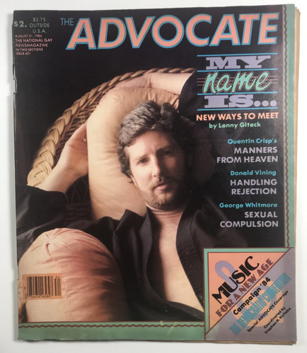 Advocate newspaper magazine - advocate,