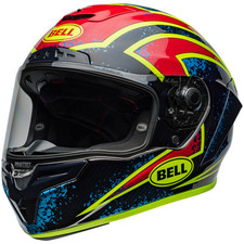 Bell Race Star Flex DLX 06 - Xenon Blu Lucido/Retina - OFFERTA