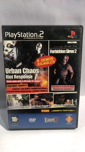 Jeux video demo disc - disc, 74