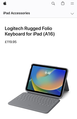 Logitech rugged folio - logitech, custodia