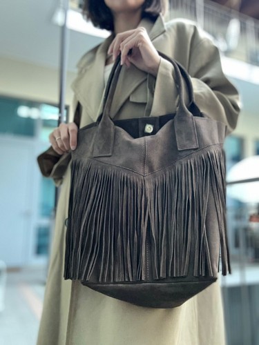 Borsa scamosciata texana