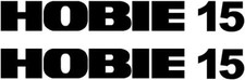 Adesivi HOBIE 15 catamarano