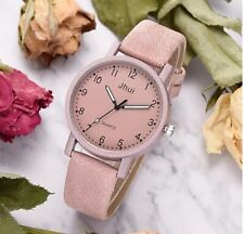 Orologia donna fashion da polso rosa