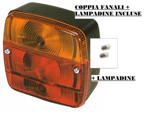 Coppia fanali posteriore stop - fanali,