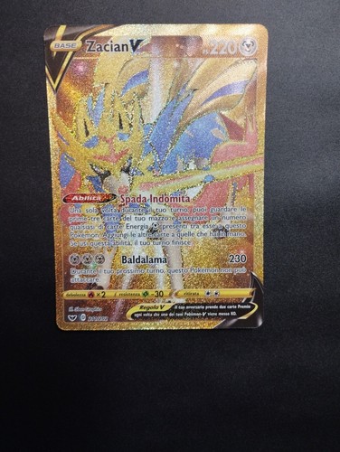Zacian gold - zacian, v