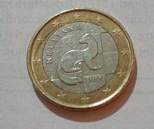 Moneta euro croazia hrvatska - croazia,