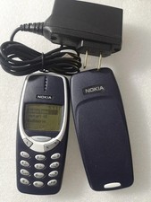 Telefono cellulare Nokia 3310 blu originale sbloccato 2G GSM 900/1800 buona qualità