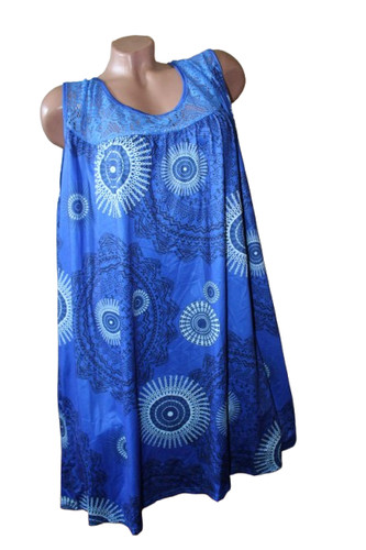 Abito boho blu - , tie