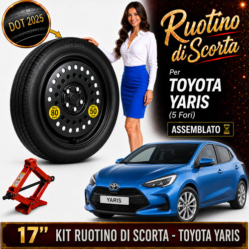Ruotino scorta toyota - ruotino, di